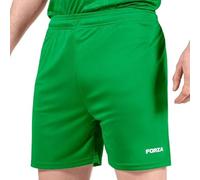 FORZA Géo Short de Football pour Hommes [XS-XXL] | Short de Sport à Séchage Rapide avec Taille Élastiquée et Cordon de Serrage Réglable | Léger et Respirant (Vert, S)
