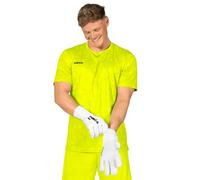 FORZA Maillot de Gardien de But à Manches Courtes pour Hommes [XS-XXL] | Évacuation de l’Humidité | 4 Couleurs Vives (Jaune Fluo, S)