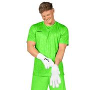 FORZA Maillot de Gardien de But à Manches Courtes pour Hommes [XS-XXL] | Évacuation de l’Humidité | 4 Couleurs Vives (Vert Fluo, M)