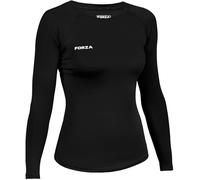 FORZA Maillot de sous-Vêtement Thermique à Manches Longues pour Femmes [XS-XL] | Maillot de Compression Sportif à Séchage Rapide | Match et Entraînement | Plusieurs Couleurs (Noir, M)