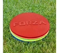 FORZA Mini Disques de Marquage de 9 cm [Pack de 20] | Disques Multi-Surfaces en PVC Antidérapant | Équipement de Sport Polyvalent avec Sac de Transport | 9 Couleurs