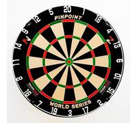 FORZA Pinpoint World Series Cible de Fléchettes | Qualité Professionnelle pour Clubs de Fléchettes et Pubs | Support de Cible et Protecteur Mural en Option (Cible Seulement)