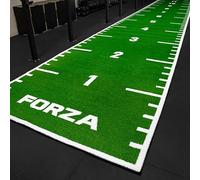 FORZA Piste de Sprint/Sled Numérotée | Équipement d'Entraînement Durable pour Athlètes et Entraîneurs | Deux Tailles et Deux Couleurs (Vert, 15 m x 2 m)
