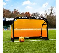 FORZA POD But de Football en Aluminium | Conception Pliable et Autoportante | Plusieurs Options de Tailles et Couleurs (Orange, 1,2 m x 0,8 m)
