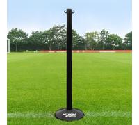 FORZA Poteaux/Piquets et Bases pour Barrières à Chaîne en Plastique | 4 Options de Couleur | Adaptés à Toutes Les Surfaces (Noir, Poteau Autoporteur)