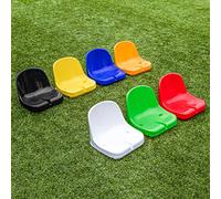 FORZA Sièges de Stade en Plastique | Sièges PEHD pour Abris de Touche & Bancs de Joueur (Rouge, Lot de 1)