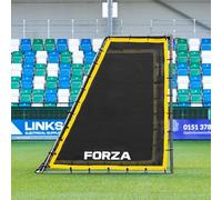 FORZA Steel42 Buts de Football [6 Tailles] | Cadre Robuste en Acier Résistant aux Intempéries | Cage, Filet et Piquets | Kit de Rebond en Option (But + Kit de Rebond, 366 cm x 183 cm)