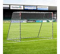 FORZA Steel42 Buts de Football [6 Tailles] | Cadre Robuste en Acier Résistant aux Intempéries | Cage, Filet et Piquets | Kit de Rebond en Option (But Seul, 300 cm x 200 cm (Futsal))