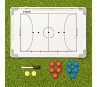 FORZA Tableaux de Tactiques pour Planifier Stratégie | Feutre Effaçable Inclus (Variété de Sports Différents) (45cm x 30cm Tableau de Tactiques, Futsal)