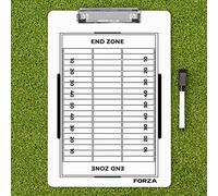 FORZA Tableaux de Tactiques pour Planifier Stratégie | Feutre Effaçable Inclus (Variété de Sports Différents) (Plaquette d’Entraînement, Foot Américain)