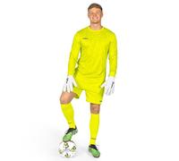 FORZA Tenue de Gardien de But à Manches Longues pour Hommes [XS-XXL] | Kit Complet pour Gardien de Football | 4 Options de Couleur (Jaune Fluo, XL)