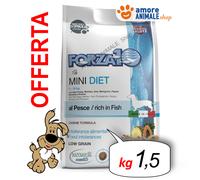 Forza10 Mini régime Poisson Sec Chien kg. 1,5 - Croquettes croquettes pour Chiens