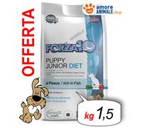 Forza10 Chien Diet Bas Grain → Poisson Puppy Junior - 1,5 KG - Croquettes Chien