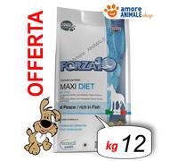 Forza10 Chien DIET Low Grain → Poisson - Maxi Adulte - 12 Kg - Pour Chiens