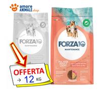 Force 10 Light All Breeds Maintenance avec Thon et Riz 12,5 kg