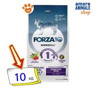 Forza10 Chien Monodiet Moyen/Maxi Adulte Peau Sensible Poisson Chiens 10 Kg