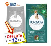 FORZA10 Crocchette Pour Chien Adulte Medium 12,5 kg Cerf et Pommes de Terre Sec