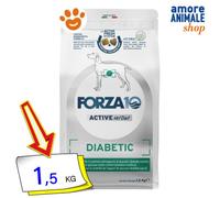Forza10 Dog Active VetDiet Diabetic Croquettes pour Chiens 1,5/10 Kg