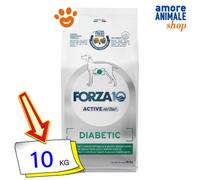 Forza10 Dog Active VetDiet Diabetic Croquettes pour Chiens 1,5/10 Kg