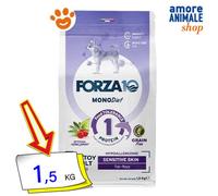 Forza10 Monodiète Mini Adulte Peau Sensible Poisson Croquettes Chiens 1,5 Kg
