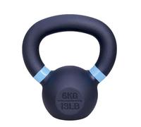 ForzaFit Kettlebell en fonte avec marquage de couleur - Noir - Poids en fonte - Différents poids