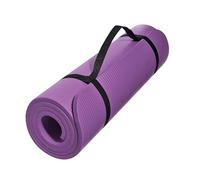 ForzaFit Tapis de yoga avec sangle de transport - Extra épais - 12 mm (violet)