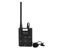 fosa Émetteur Audio sans Fil stéréo Adaptateur de Radio-Diffusion Portable FM Noir avec antenne spéciale, Bluetooth, USB, Alimenté par pile