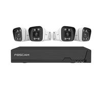 Foscam Kit de vidéo-surveillance FNA108E-B4-2T filaire 8 canaux