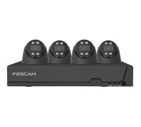 Foscam FNA108E-T4-2T black Ethernet IP-Set pour caméra de surveillance8 canauxavec 4 caméras3840 x 2160 pixels
