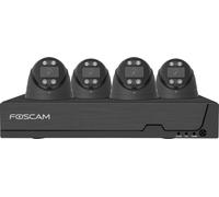Foscam FNA108E-T4-2T black Ethernet IP-Set pour caméra de surveillance8 canauxavec 4 caméras3840 x 2160 pixels
