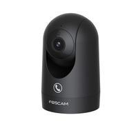 Foscam Caméra IP R8M 4K 8MP Wi‑Fi double bande, filaire, détection radar, suivi automatique (noir)