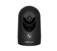 Foscam R8M Caméra IP motorisée Wi-FI d'intérieur 8 MP avec Suivi Humain Automatique - Noir