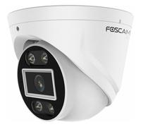 Foscam Caméra IP T5EP 3K QHD PoE 5MP avec alarme sonore et lumineuse Blanc