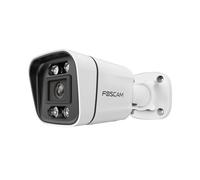 Foscam - V5EP - Caméra IP extérieure 5 MP PoE avec Spots Lumineux et sirène - Détection de Mouvement Humain et de véhicules - Audio bidirectionnel