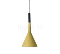 Foscarini Aplomb Suspension jaune - ø17 cm