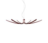 Foscarini Asteria 145 Sospensione Pendelleuchte, Dark Red