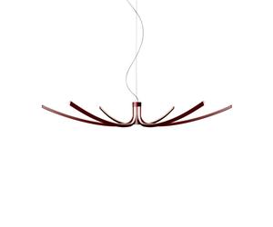 Foscarini Asteria 145 Sospensione Pendelleuchte, Dark Red