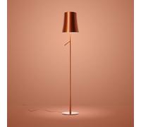 Foscarini Birdie Lettura LED Stehleuchte, cuivre