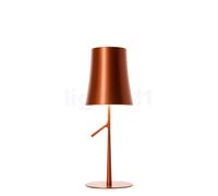 Foscarini Birdie Lampe de table LED cuivre - 70 cm Ce luminaire comporte des modules à LED prémontés de classes énergétiques A A++, A+, A