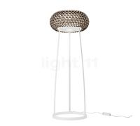 Foscarini Caboche Plus Lampadaire LED gris fumée - grande