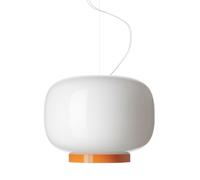 Foscarini Chouchin Reverse 1 Sospensione LED Pendelleuchte, blanc/orange, Push/DALI