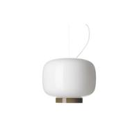 Foscarini Chouchin Reverse 3 Sospensione LED Pendelleuchte, blanc/gris, Push/DALI