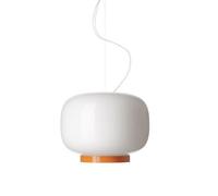Foscarini Chouchin Reverse Suspension Blanc et Orange