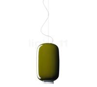 Foscarini Chouchin Suspension LED 2 - vert - commutable Ce luminaire comporte des modules à LED prémontés de classes énergétiques A A++, A+, A
