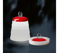 Foscarini Cri Cri Suspension/Lampe à Poser Extérieur Rouge