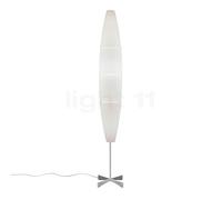 Foscarini Havana Lampadaire corps aluminium/abat-jour blanc