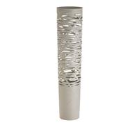 FOSCARINI lampadaire TRESS MOYENNE (Greige - Fibre de verre et métal verni)