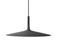 FOSCARINI lampe à suspension APLOMB LARGE à LED dimmable (Anthracite - ciment et Aluminium)