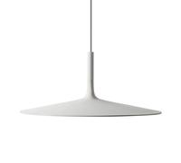 FOSCARINI lampe à suspension APLOMB LARGE à LED dimmable (Blanc - ciment et Aluminium)