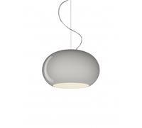 FOSCARINI lampe à suspension BUDS 2 à LED (Gris - verre souflé)